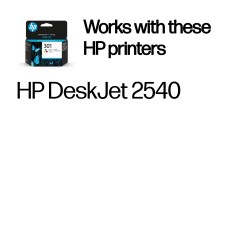 HP 301 Tri-color Original Cyan, Magenta, Gul
